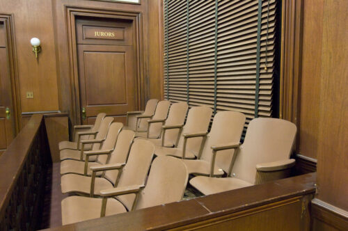 jury section in court